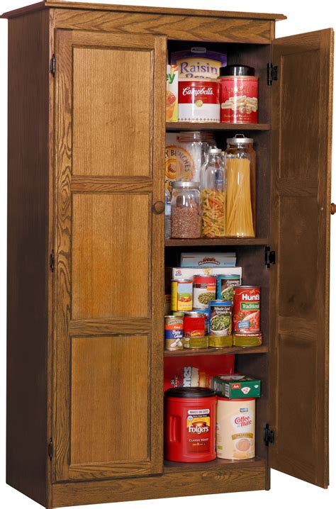 Wood Storage Pantry Cabinets Design Ideas