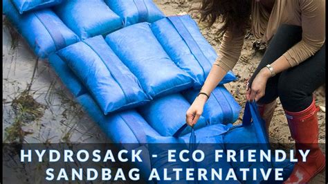 The Hydrosack And Hydrosnake Eco Alternative To Sandbags During Floods