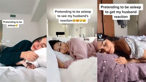 Pretend To Be Sleeping When Bf Comes Home And See Reaction [ Cute ] 🥰 Youtube