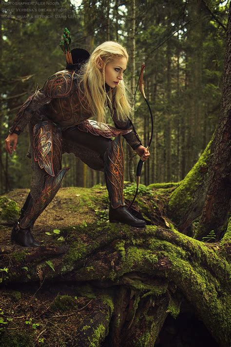 elf warrior archer lorien lord of the ringselven armor set elf cosplay elf costume costumes