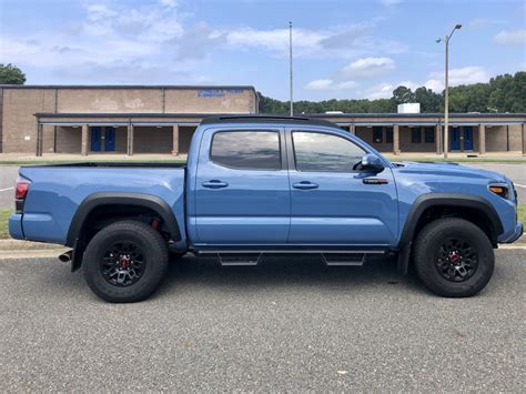 Sold 2018 Tacoma Trd Pro Cavalry Blue 6mt 14k Miles Stock