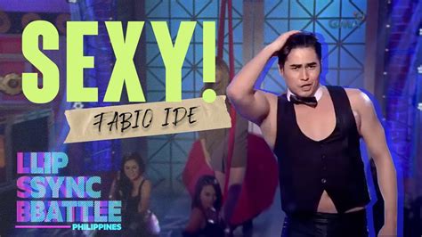 Hotness Overload On Fabio Ide S Stage Lip Sync Battle Philippines Youtube