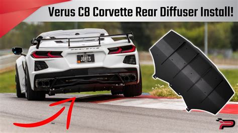 Verus Engineering C8 Corvette Rear Diffuser Install How To Paragon