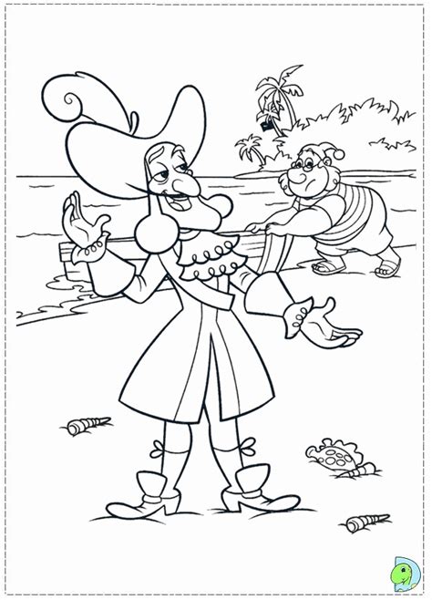 Free Coloring Pages For Captain Jake And The Neverland Pirates