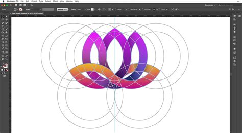 Create A Flower Logo In Adobe Illustrator Cc Vectortwist