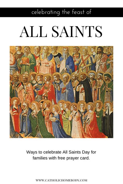 All Saints Day Catholic Homebody