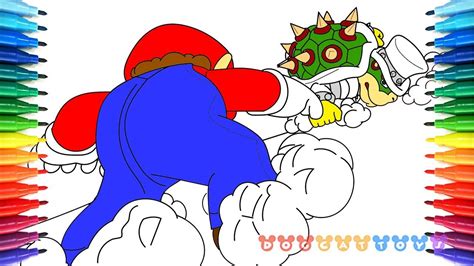 Bowser coloring by blistinaorgin on deviantart. How to Draw Mario Odyssey, Mario vs Bowser #55 | Drawing ...