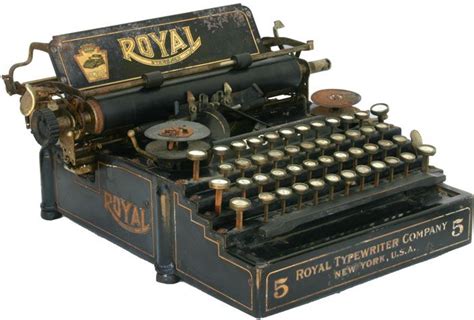 Typewriter Museum Typewriter Royal Typewriter Etiquette