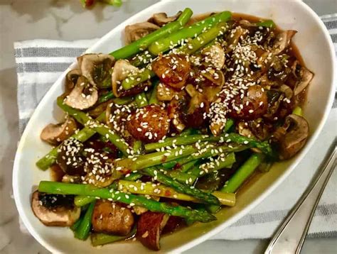 Did you make this recipe? 15 minute Keto Asparagus and Mushroom Stir Fry