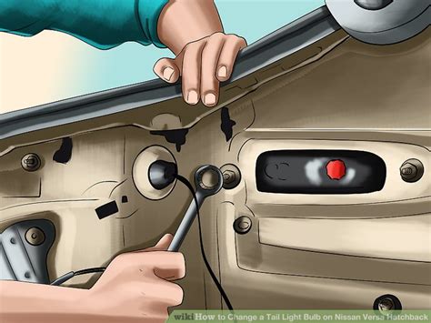 A rapid turn signal indicator can alert you to a tail ligh. How to Change a Tail Light Bulb on Nissan Versa Hatchback