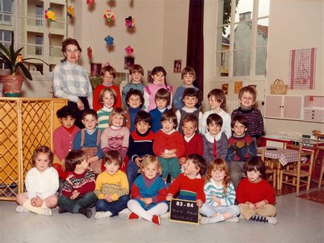 Photo De Classe Maternelle Moyenne Section 83 84 De 1983 Ecole Jean