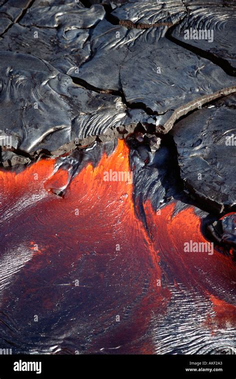 Molten Rock Lava High Resolution Stock Photography And Images Alamy