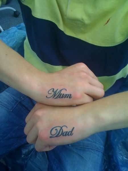 50 Mom And Dad Tattoos With Significant Meanings Tattooswin