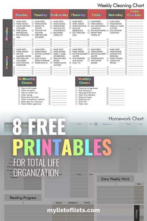 These Printables Will Organize Your Life And Everything Else The Best