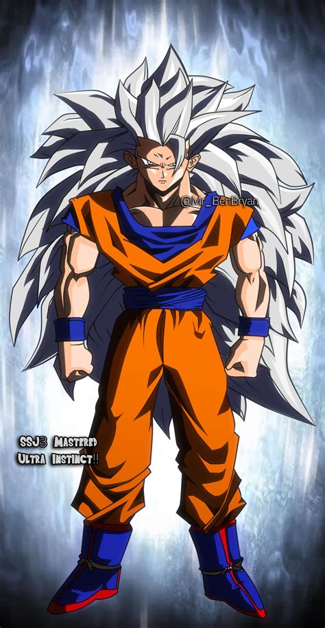 Goku Super Saiyan 3 Mastered Ultra Instinct By Codedhuman On Deviantart
