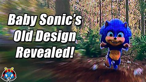 Sonic Movie Old Baby Sonic Design Revealed Youtube
