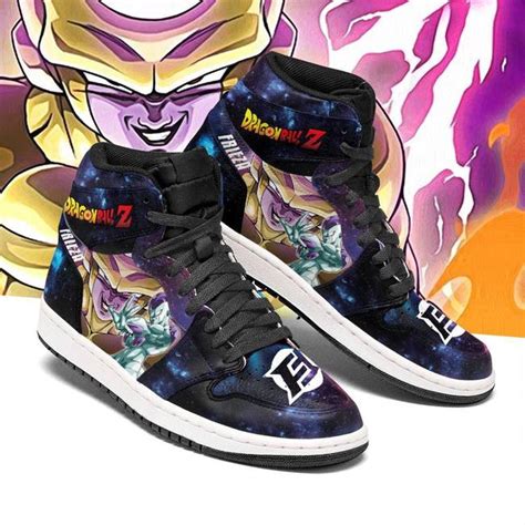 Dragon ball z merchandise / dragon ball z shoes. Frieza Shoes Jordan Galaxy Dragon Ball Z Sneakers Anime ...