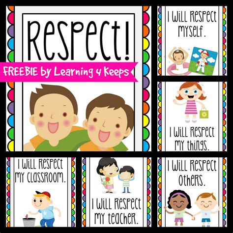 A Freebie To Help You Create An Environment Of Respect Start Off The