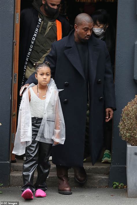 kanye west visits london with daughter north as fans question whether he broke quarantine rules