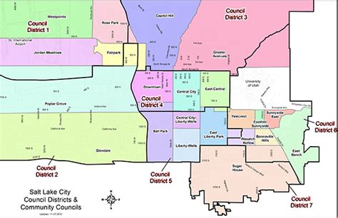 35 Salt Lake City Neighborhoods Map Maps Database Source