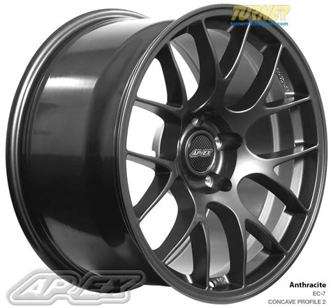 This is a genuine bmw m3 csl wheel, imported from germany! EC71810ET33AN - APEX EC-7 18x10" ET33 Anthracite Wheel 22.50lbs -PROFILE 2 | Turner Motorsport