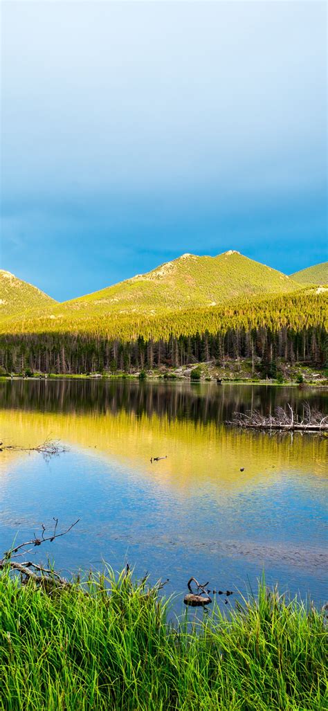 Sprague Lake Wallpaper 4k Rocky Mountain National Park Colorado
