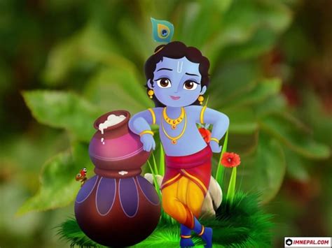 Lord Shri Krishna Images Wallpapers Childhood | Little krishna, Lord
