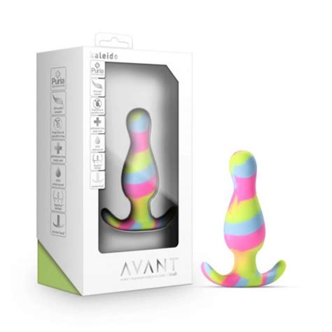 avant kaleido double curved anal plug sex toys at adult empire