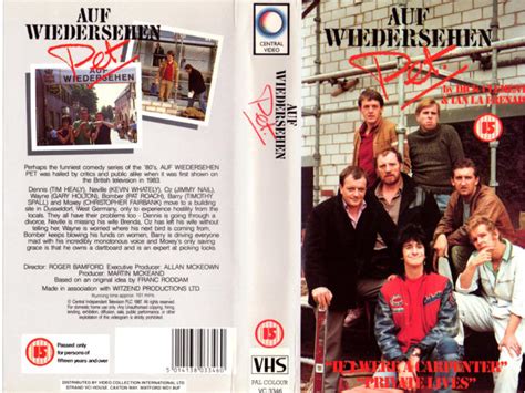 Auf Wiedersehen Pet Series 1 Vhs Video Covers