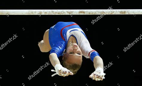 Russian Gymnast Daria Spiridonova Performs On Editorial Stock Photo