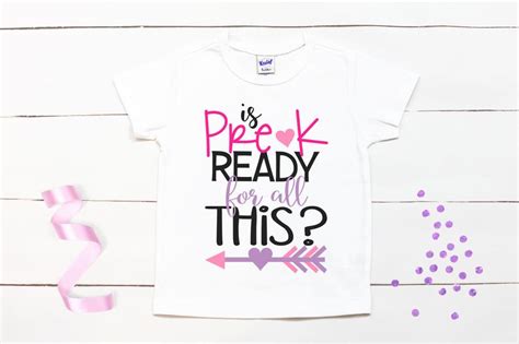 Is Pre K Ready For All This Preschool Shirt Pre K Shirt Etsy
