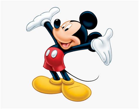 Mickey Mouse Disney Transparent Background Bmp Flow