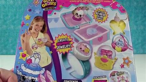 Shopkins Glitzi Globes Lets Make Jewelry Pack Toy Review Diy