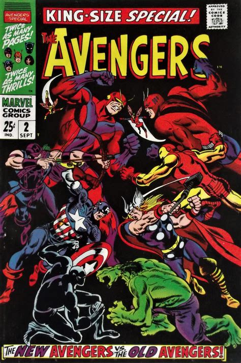 The Avengers Annual 2 1968 The Avengers The Original Avengers