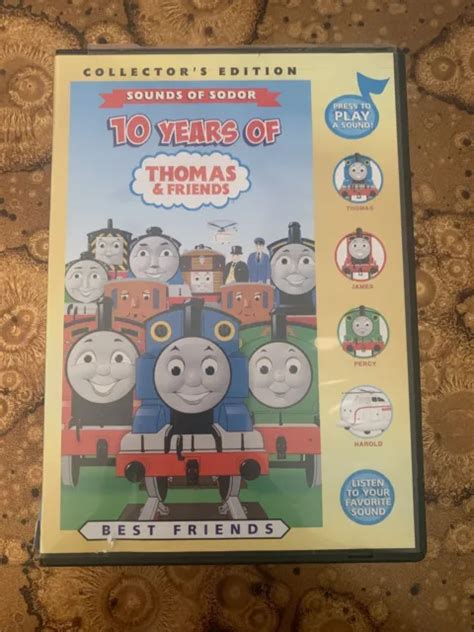 Rare Thomas The Train Collector Sounds Of Sodor 10 Years Of Thomas Dvd