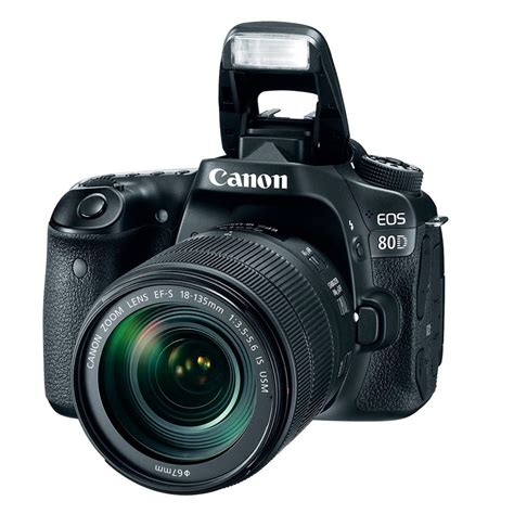 Camera Canon Eos 80d Kit 18 135 Usm Na Casa Nissei Código 22920