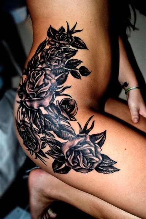 55 Rose Tattoo Ideas To Try Because Love And A Rose Can T Be Hid