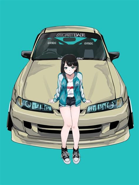 Pin En Anime Girl Car