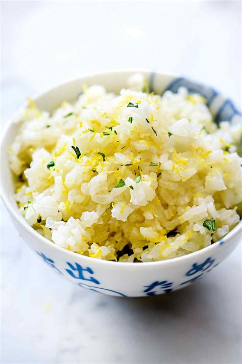 Easy Lemon Rice Recipe