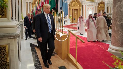 trump in saudi arabia the new york times