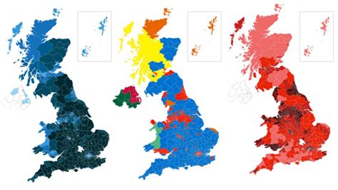 Election The Result In Maps And Charts Bbc News