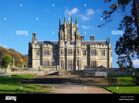 Margam Castle In Margam Park Port Talbot Wales Uk Stock Photo Alamy