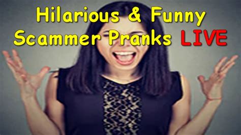 funny scammer pranks live scammer prank youtube