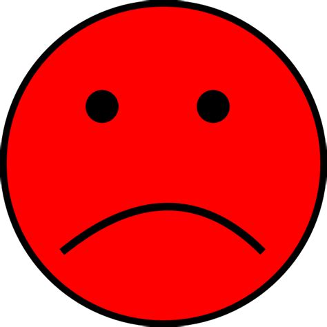 Frowny Face Clip Art At Vector Clip Art Online Royalty