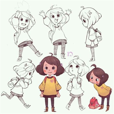 1131 Best Character Design Kid Girls Images On Pinterest Character