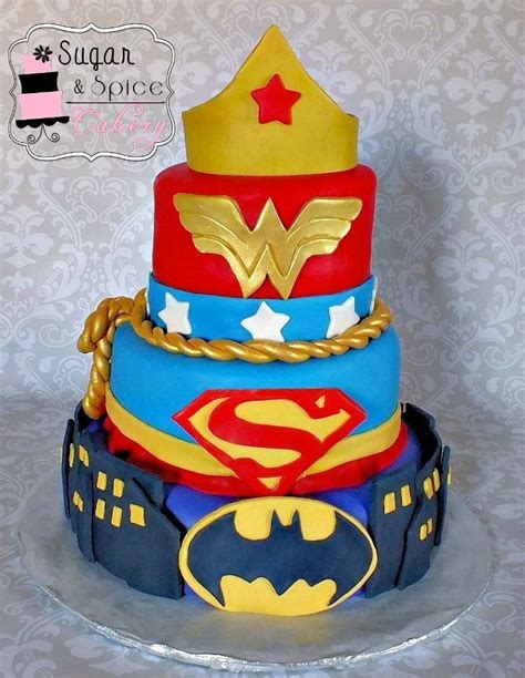 Collection by sweet art by anna. SuperHero Cake | Superhero birthday cake, Girl superhero ...