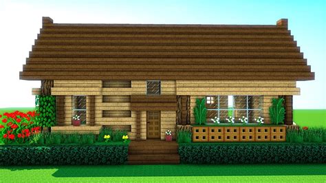 Some of these houses will look best in different minecraft seeds, so try to match them up with what suits your environment! MINECRAFT - WOODEN HOUSE TUTORIAL!!! - YouTube