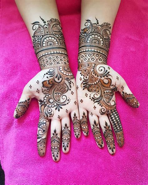 Incredible Collection Of Full 4k Arabic Mehandi Design Images Over