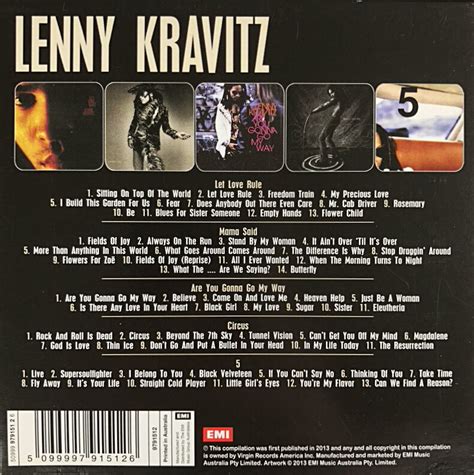 Lenny Kravitz 5 Album Set Review — Subjective Sounds