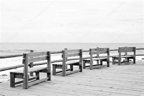 Beach Benches Stock Photo By ©michaeljung 10469628